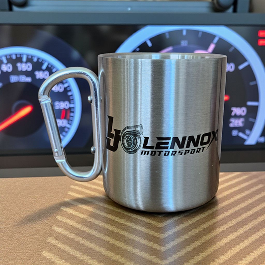 Tasse mit Karabinerhenkel
