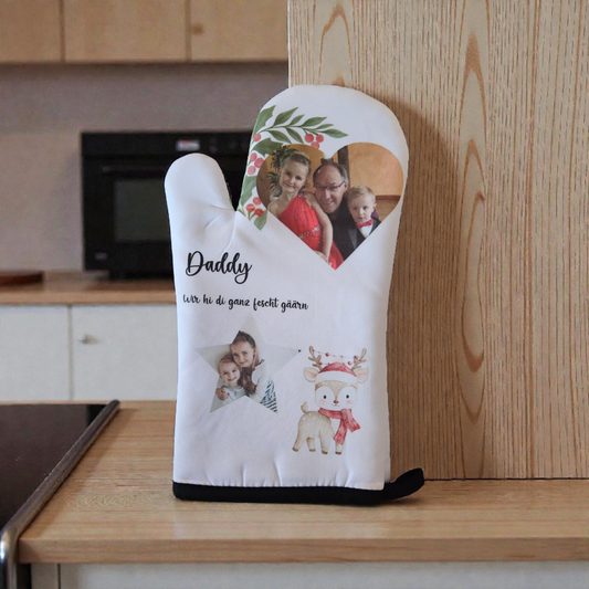Personalisierter Ofenhandschuh