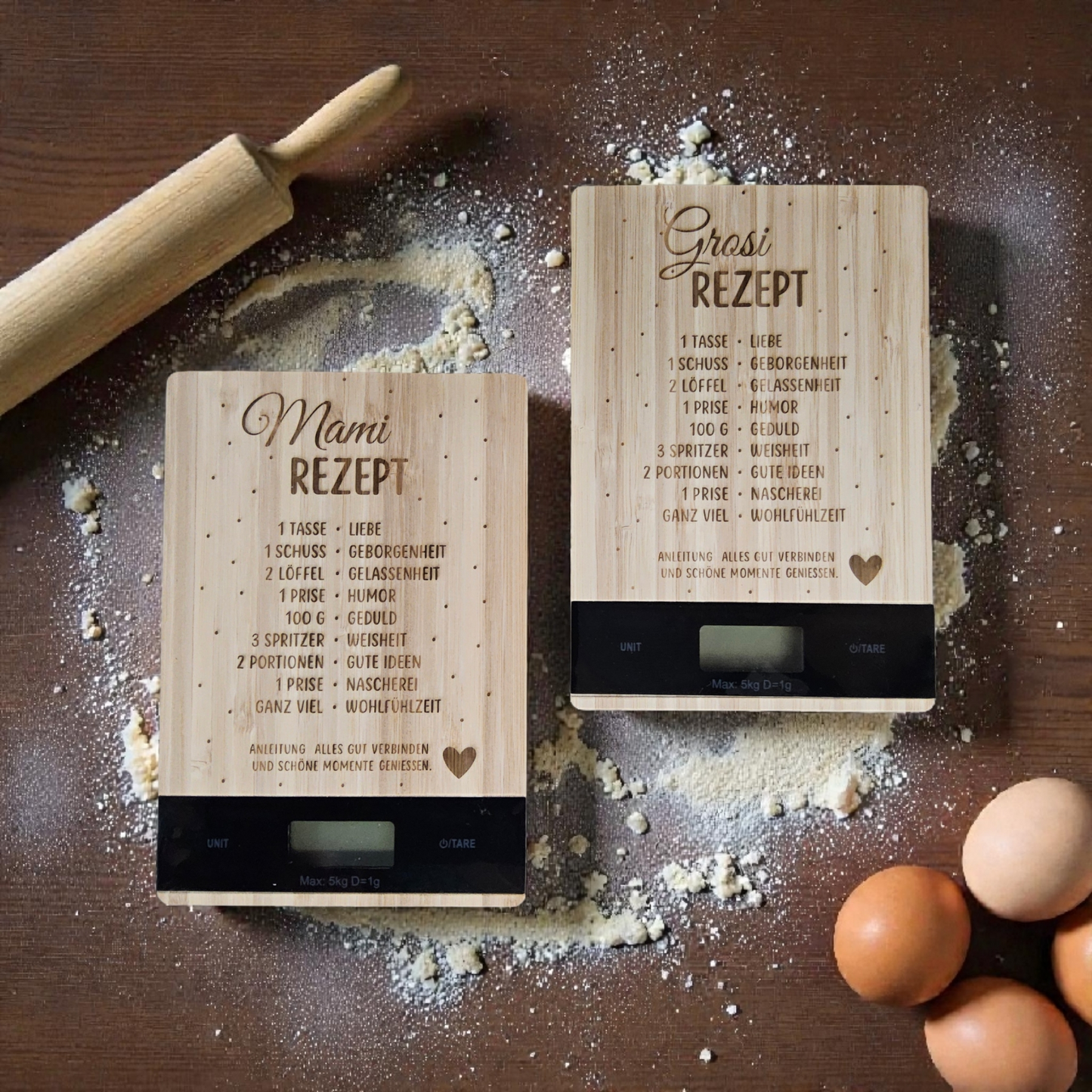 Küchenwaage "Mami /Grosi Rezept"